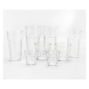 Traditioneel glas 25 cl - Set van 6 - Dynasteel