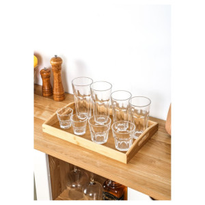 Traditioneel glas 25 cl - Set van 6 - Dynasteel