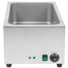 Professionelles Bain-Marie GN 1/1 20 L 1200 W Edelstahl