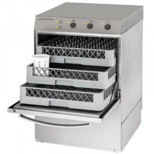 Professionele Vaatwasser Dynasteel Gereviseerd met Doseerapparaat en Pomp - 50x50 cm