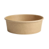 Kraft Salad Bowl with PET Lid - 500 ml - Pack of 300