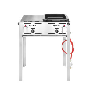 Professioneller Gasgrill Roast-Master Maxi - 11,6 kW - Hendi