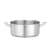 Roestvrijstalen kookpan zonder deksel - Kitchen Line - 7,3 L - ø 280 mm - Hendi