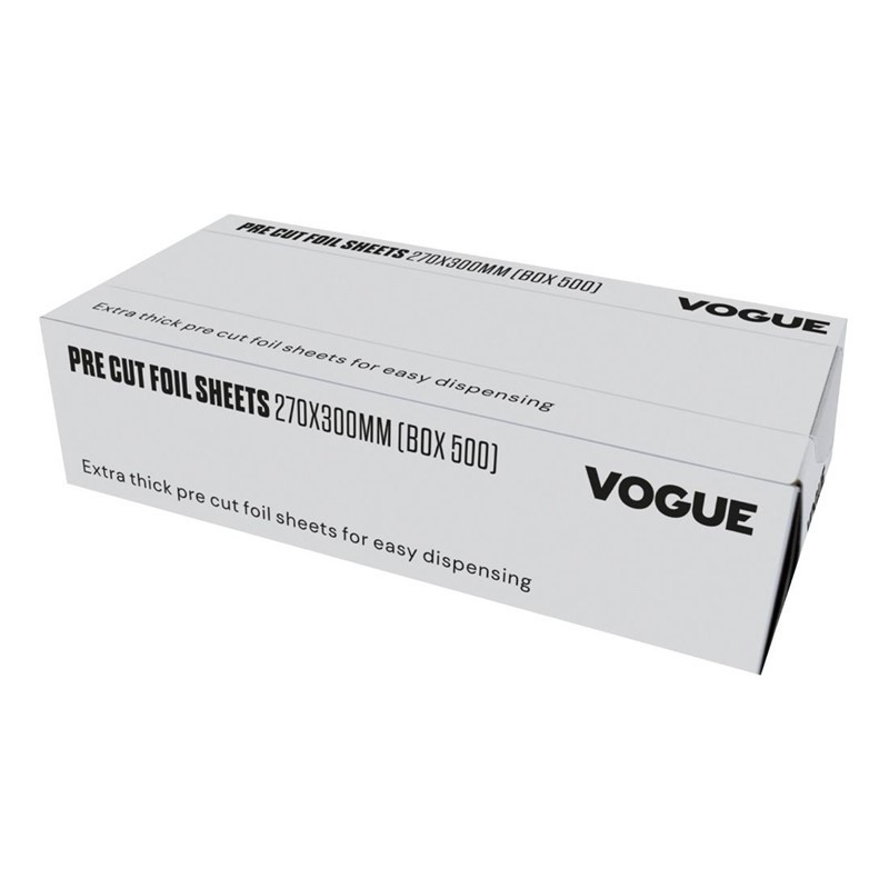 Aluminiumfolie - 270 x 200 mm - Set van 500 - Vogue