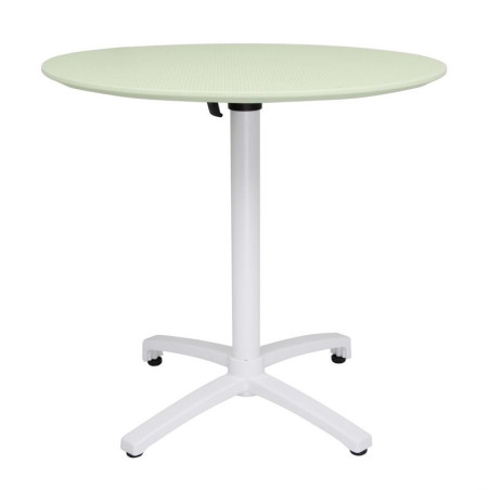 Opvouwbare Ronde Tafel van PP - 800 mm - Mintgroen - Bolero