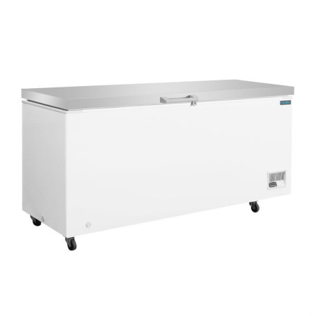 Chest Freezer with Stainless Steel Lid - 587 L - Polar