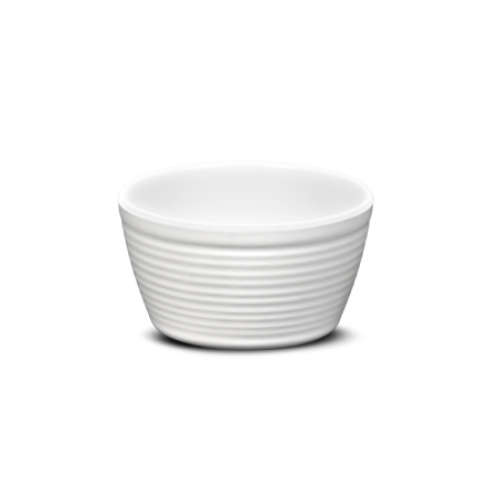White Wavy Ramekin - 120 ml - Pujadas