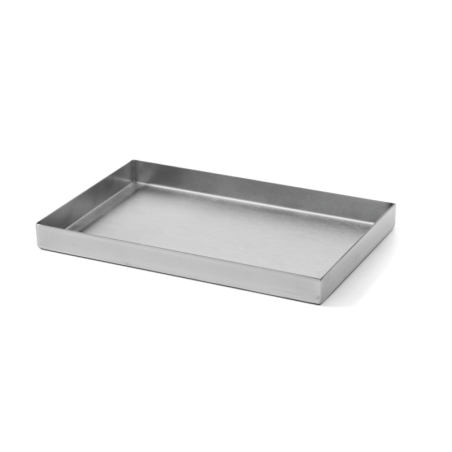 Plaque en Inox avec Anses - 295 x 195 mm - Pujadas