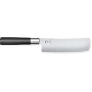 Nakiri Messer Wasabi Black 16,5 cm - Außergewöhnliche Schneidqualität, Tradition und Moderne, Marke KAI.