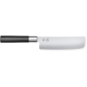 Nakiri Messer Wasabi Black 16,5 cm - Außergewöhnliche Schneidqualität, Tradition und Moderne, Marke KAI.