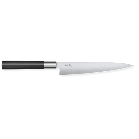 Couteau Filet de Sole Flexible Wasabi Black KAI 18 cm - Lame en acier inox poli et manche ergonomique