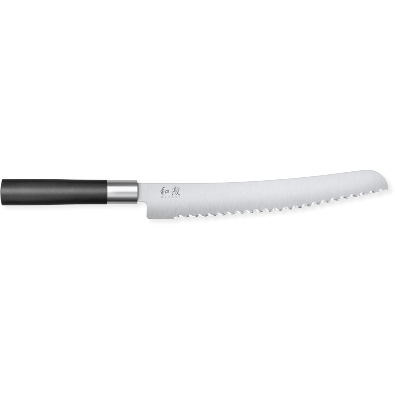 Wasabi Black Bread Knife 23 cm - KAI