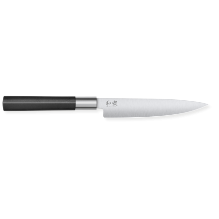 Universalmesser Kai Wasabi Black - L 15 cm: Schneidleistung und Benutzerkomfort