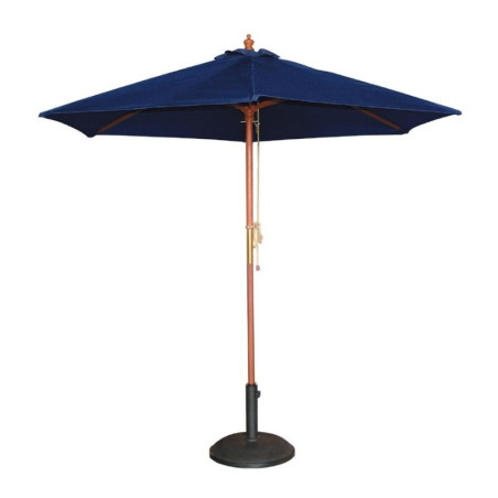 Parasol Rond Blauw Marine - H 3000mm - Bolero