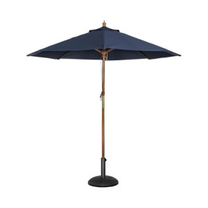 Round Navy Blue Parasol - H 3000mm - Bolero