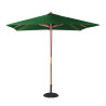 Square Green Parasol - L 2500mm - Bolero