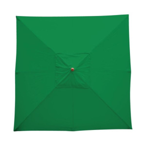 Quadratischer Sonnenschirm Grün - L 2500mm - Bolero