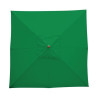 Parasol Vierkant Groen - L 2500mm - Bolero