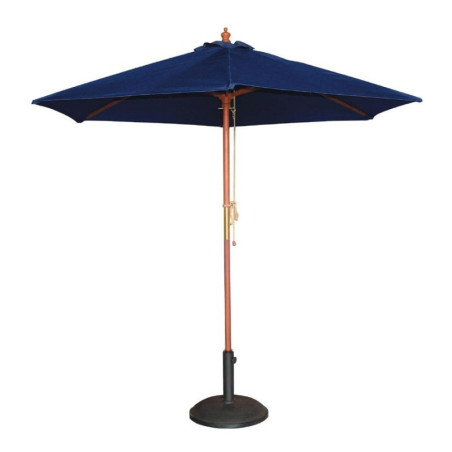 Parasol Rond Blauw Marine - L 2500mm - Bolero