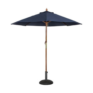 Navy Blue Round Parasol - L 2500mm - Bolero