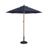 Parasol Rond Blauw Marine - L 2500mm - Bolero