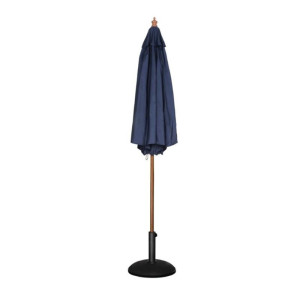 Navy Blue Round Parasol - L 2500mm - Bolero