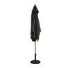 Parasol Vierkant Zwart - L 2500mm - Bolero