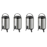 Set of 4 Insulated Beverage Dispensers - 9 Liters | DynasteelProfessional insulated beverage dispensers - 9L | D