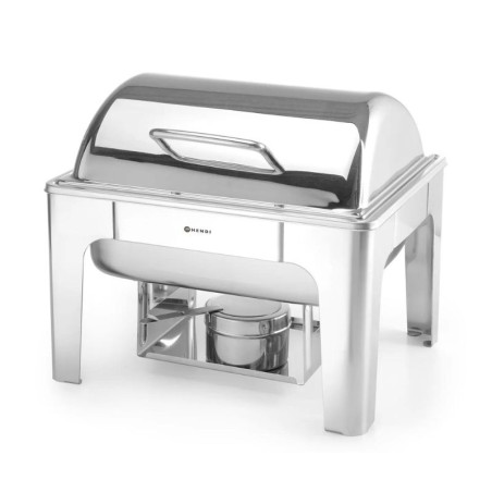 Chafing dish GN 1/2 finition poli mirroir - Marque HENDI - Fourniresto