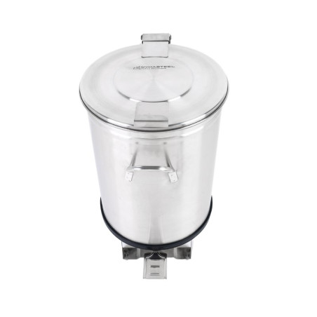 Edelstahl-Mülleimer mit Pedal - 50 L - Dynasteel