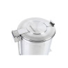 Edelstahl-Mülleimer mit Pedal - 50 L - Dynasteel