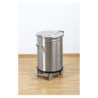 Edelstahl-Mülleimer mit Pedal - 50 L - Dynasteel