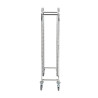 Roestvrijstalen patisserie ladder 16 niveaus - 600 x 400 mm - Dynasteel