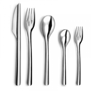 Tafelmes Slim 2-serie - Set van 12 van roestvrij staal 18/0, ideaal voor hoogwaardige horeca | AMEFA