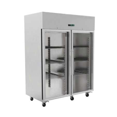 Positive Refrigerated Cabinet 2 Glass Doors GN2/1 - 1400 L