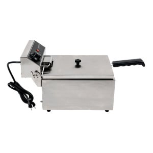 Professionele Friteuse 10 L 3000 W Inox — Thermostaat