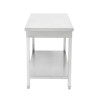Tisch Edelstahl 1200x700 mm mit Unterregal — Pro CHR