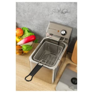 Professionelle Elektro-Fritteuse - 4 L - Dynasteel