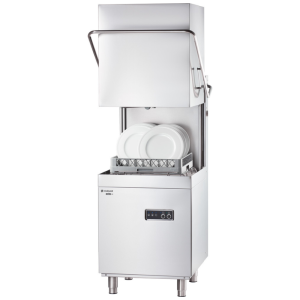 Elektronisch-mechanische kapvaatwasser met wasmiddeldoseerder - 50 x 50 cm - Stalgast