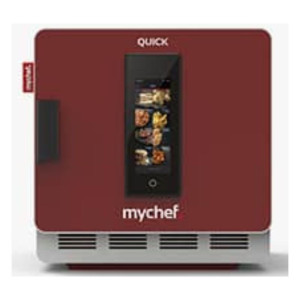 Versnelde Oven Quick 1T met Katalytisch Filter - Rood | MychefBereid heerlijke gerechten in een recordtijd | Fo