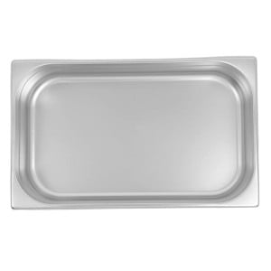 Bac Gastronorme GN 1/1 Inox - 14 L, Profondeur 100 mm