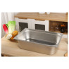 Gastro GN 1/1 Stainless Steel Tray - 150 mm Depth, 21 L - Dynasteel