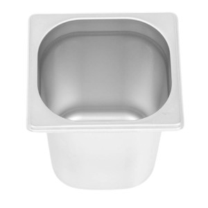 Bac Gastro GN 1/6 Inox Diepte 200 mm - 3,4 L