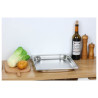 Gastro GN 1/2 Stainless Steel Tray - 40 mm - 2 L | Dynasteel