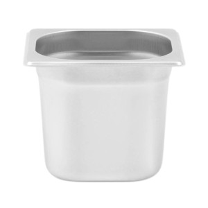 Bac Gastro GN 1/6 Inox - Tiefe 150 mm - 2,4 L - Dynasteel