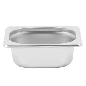 Gastro GN 1/6 Stainless Steel Tray - Depth 65 mm - 1 L - Dynasteel