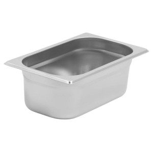 Bac Gastro GN 1/4 Inox - Tiefe 100 mm - 2,8 L - Dynasteel