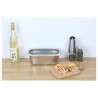 Gastronorm container GN 1/4 - 2.8 L - H 100 mm - Dynasteel