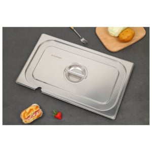 Couvercle GN 1/1 en Inox pour Bac Gastronorme - Dynasteel