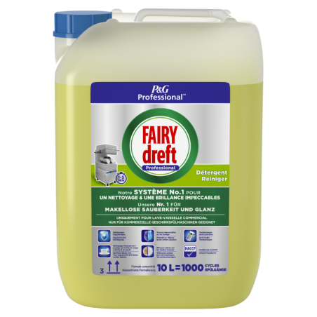 Vloeibaar Wasmiddel Automatische Was - 10 L - Fairy Professional